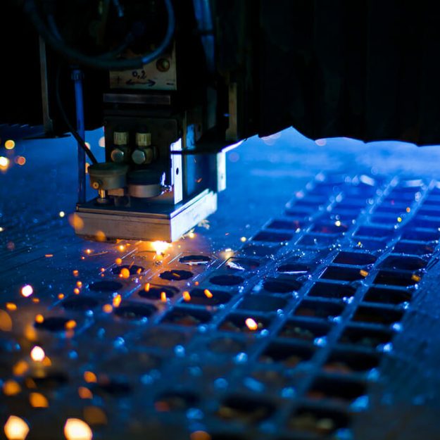 Laser-cutting-close-up